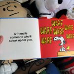 A friend is someone who'll speak up for you. A friend is someone who'll speak up for you.