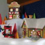 A view of the Pig-Pen's house and the Pet Palace. A view of the Van Pelt's house and the Pet Palace.