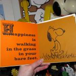 Happiness is walking in the grass in your bare feet. Happiness is walking in the grass in your bare feet.