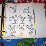 Snoopy pretending to be a vulture.