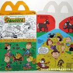Peanuts McDonald's American Happy Meal Box - <a href="https://collectpeanuts.com/promotional-materials-giveaways/mcdonalds/">View more...</a> Peanuts McDonald's American Happy Meal Box