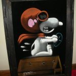 Snoopy Flying Ace on Doghouse
