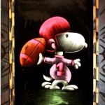 Snoopy Football Player