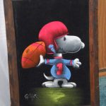 Snoopy Football Player