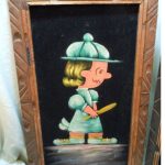 Lucy at bat