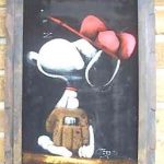 Snoopy wearing Baseball Hat