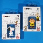 Figural Snoopy & Charlie Brown Drives - Peanuts EMTEC USB Drive