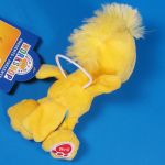 Detail of Woodstock's elastic band