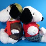 Movie Snoopy on Left, 2011 Snoopy on Right