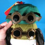 Comparison of 2011 Pilot hat, top, versus Movie pilot hat, bottom