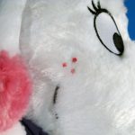 Detail of Fifi's freckles