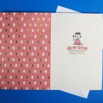 Inside of Lucy "Queen of Everything" Card