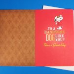 Inside of Snoopy Joe Cool Card