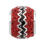 CHARLIE BROWN ZIG-ZAG IN RED CHARLIE BROWN ZIG-ZAG IN RED Persona Bead