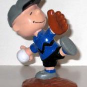 Charlie Brown Figurine - Blue Shirt