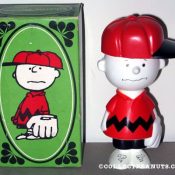 Charlie Brown Avon Bottle - Red Shirt