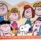 Charlie Brown Placemat - Blue Shirt