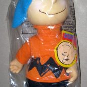 Charlie Brown Doll - Orange Shirt
