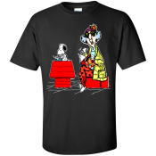 Though Hallmark uses Snoopy on their items, they would never mix these two franchises together. Snoopy + Maxine Shirt