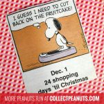 Peanuts Christmas Countdown - December 1