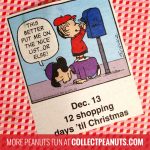 Peanuts Christmas Countdown - December 13