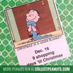 Peanuts Christmas Countdown - December 16