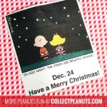 Peanuts Christmas Countdown - December 24
