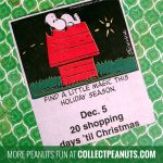 Peanuts Christmas Countdown - December 5