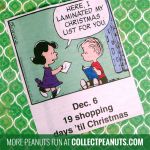 Peanuts Christmas Countdown - December 6