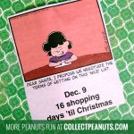 Peanuts Christmas Countdown - December 9