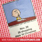 Peanuts Christmas Countdown - November 29