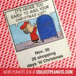 Peanuts Christmas Countdown - November 30