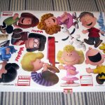 Peanuts Wall Decals on backing sheet by Wall-Ah! Peanuts Wall Decals on backing sheet by Wall-Ah!