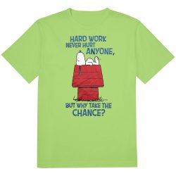 Click to shop Peanuts Shirts at Amazon and support our site.