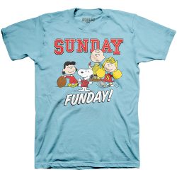 Click to shop Peanuts Shirts at Amazon and support our site.