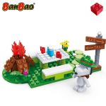 Peanuts BanBao Building Bricks - Camp Fire Picnic Peanuts BanBao Building Bricks - Camp Fire Picnic