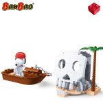 Peanuts BanBao Building Bricks - Pirate Skull Rock Peanuts BanBao Building Bricks - Pirate Skull Rock