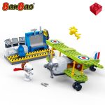 Peanuts BanBao Building Bricks - Plane and Workshop Peanuts BanBao Building Bricks - Plane and Workshop