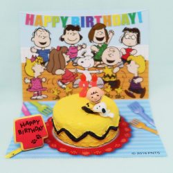 Snoopy & Charlie Brown Birthday Cake Snoopy & Charlie Brown Birthday Cake
