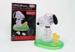 Watch Video - Snoopy with Woodstock Original 3D Crystal Puzzle by BePuzzled Watch Video - Snoopy with Woodstock Original 3D Crystal Puzzle by BePuzzled