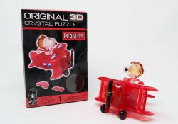 Watch Video - Flying Ace Snoopy Original 3D Crystal Puzzle by BePuzzled Watch Video - Flying Ace Snoopy Original 3D Crystal Puzzle by BePuzzled