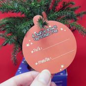 Gift Tag - Live Charlie Brown Christmas Tree Gift Tag - Live Charlie Brown Christmas Tree