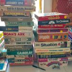 Never pass up a stack of games! You never know what Snoopy goodies hide in there. Never pass up a stack of games! You never know what Snoopy goodies hide in there.