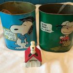 Waste not, Want these! Love old Chein garbage cans. Plus, a Snoopy bank in great shape. Waste not, Want these! Love old Chein garbage cans. Plus, a Snoopy bank in great shape.