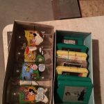 Peanuts glasses next to 8-tracks tapes? There are Peanuts 8-track tapes, so that box might be worth a look! Peanuts glasses next to 8-tracks tapes? There are Peanuts 8-track tapes, so that box might be worth a look!