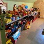 This toy box has a classic Peanuts collectible.