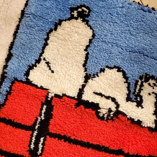 Snoopy Latch Hook Rug