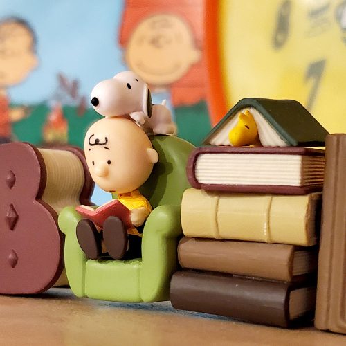 Peanuts Book Figurine
