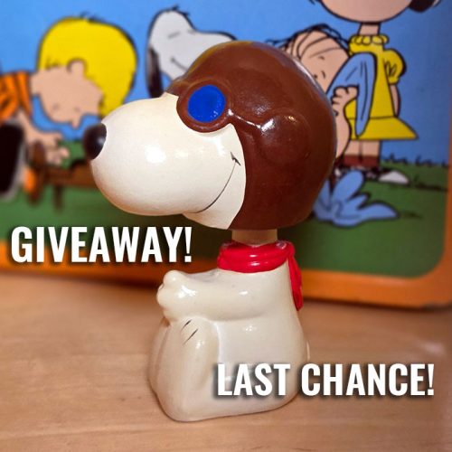 Snoopy Bobblehead Giveaway