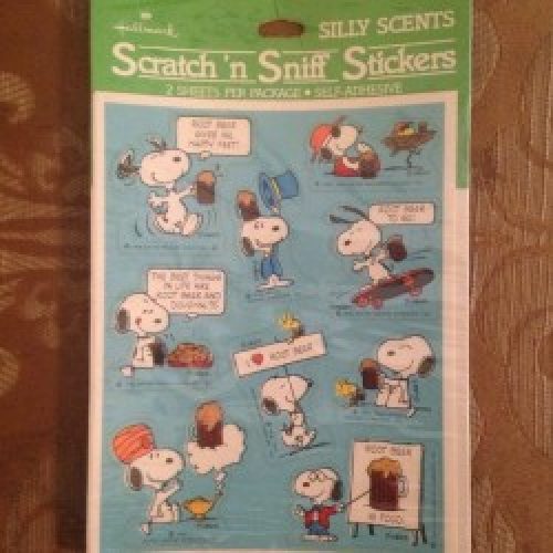 Snoopy Scratch n Sniff